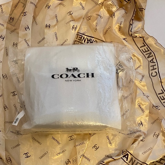 Coach Taupe & Silver Tote/Satchel/Shoulder Bag NWT Stunning 🌸 - Picture 6 of 9